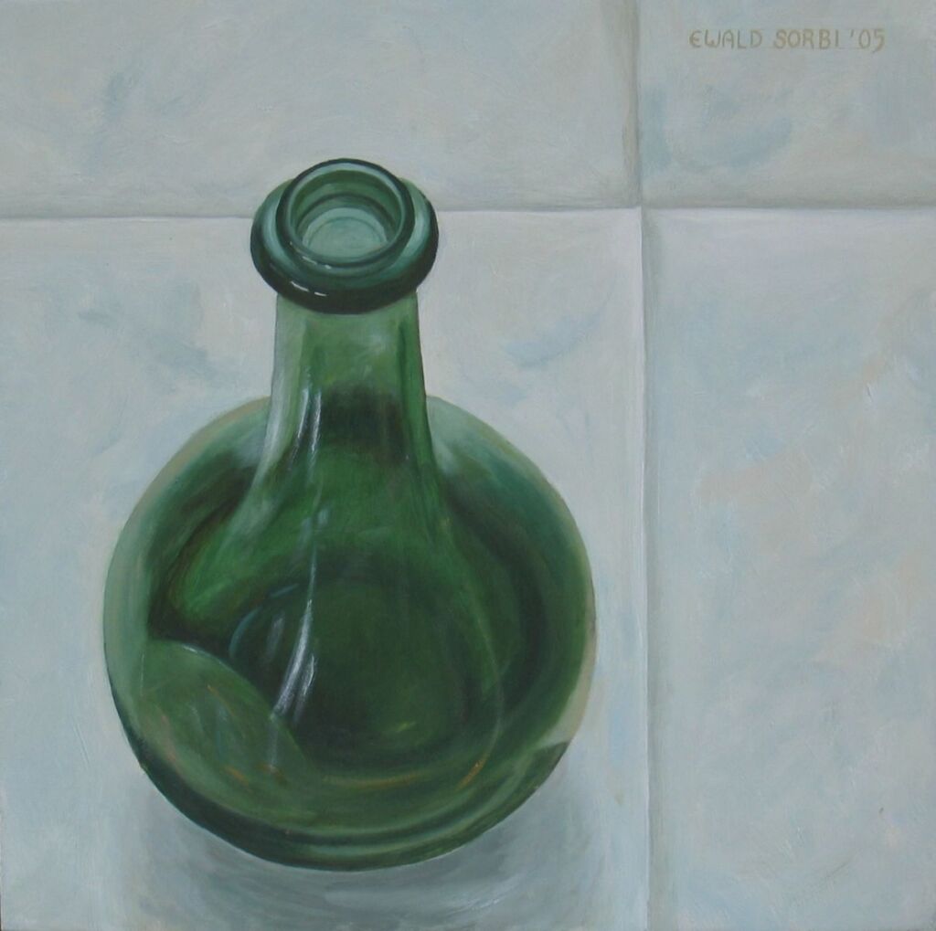 Groene fles